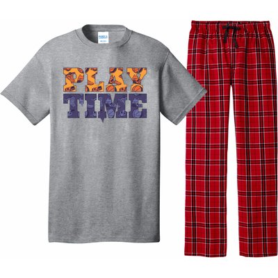 Play Time Basketball Pajama Set