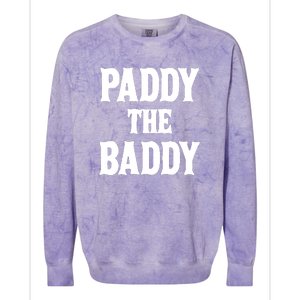 Paddy The Baddy Apparel Colorblast Crewneck Sweatshirt