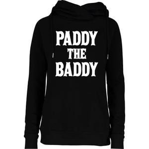 Paddy The Baddy Apparel Womens Funnel Neck Pullover Hood