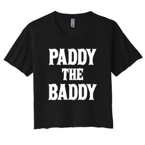 Paddy The Baddy Apparel Women's Crop Top Tee