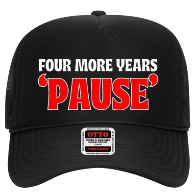 Pause Teleprompter Biden Four More Years Trucker Hat