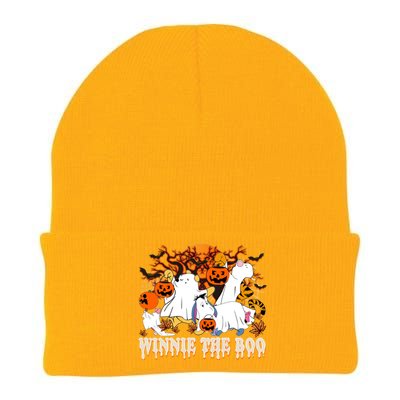 Pooh The Boo Ghost Horror Halloween Boo To You Knit Cap Winter Beanie