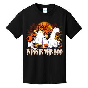 Pooh The Boo Ghost Horror Halloween Boo To You Kids T-Shirt