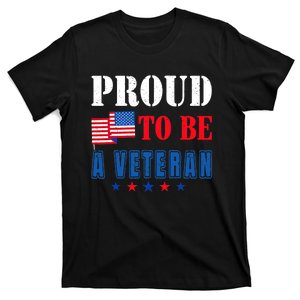 Proud To Be A Veteran American Veterans Day T-Shirt