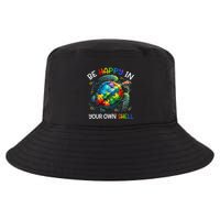 Puzzle Turtle Be Happy In Your Own Shell Autism Awareness Cool Comfort Performance Bucket Hat