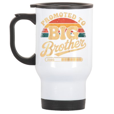 Promoted To Big Brother 2025 Im Going To Be Big Brother Stainless Steel Travel Mug