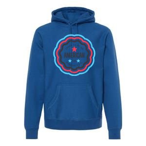 Proud To Be An American Patriotic Usa Gift Premium Hoodie