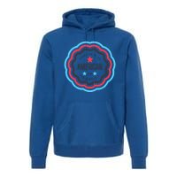 Proud To Be An American Patriotic Usa Gift Premium Hoodie