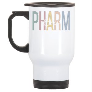 Pharmacy Technologist Boho Pharmacy Tech Gift Stainless Steel Travel Mug