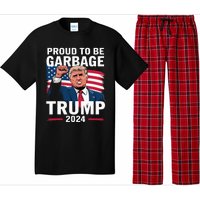 Proud To Be Garbage Trump 2024 Vote Trump Team Garbage Pajama Set