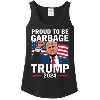 Proud To Be Garbage Trump 2024 Vote Trump Team Garbage Ladies Essential Tank