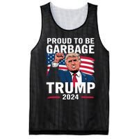 Proud To Be Garbage Trump 2024 Vote Trump Team Garbage Mesh Reversible Basketball Jersey Tank