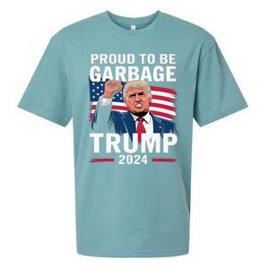 Proud To Be Garbage Trump 2024 Vote Trump Team Garbage Sueded Cloud Jersey T-Shirt