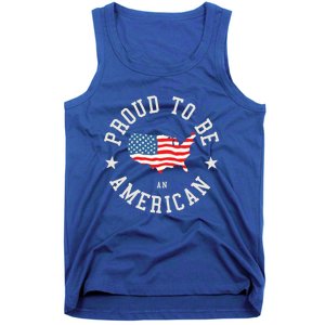 Proud To Be An American Cute Gift Tank Top