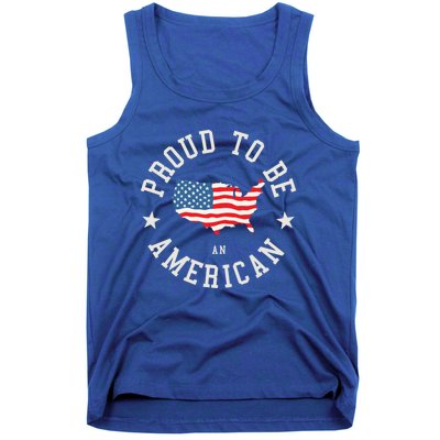 Proud To Be An American Cute Gift Tank Top