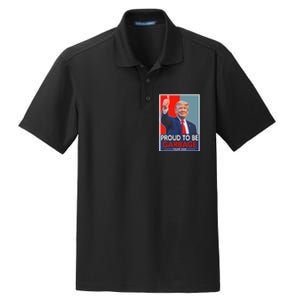 Proud To Be Garbage Vote Trump President Trump 2024 Election Dry Zone Grid Polo