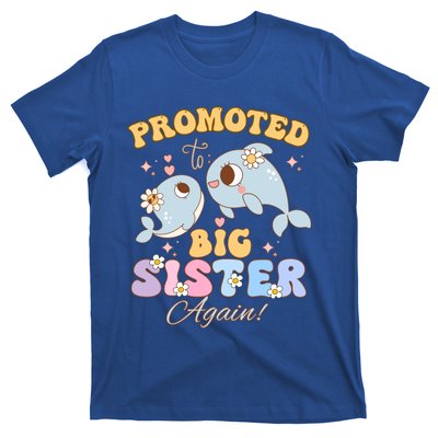 Promoted To Be Big Sister Again 2025 Cute Sis Gift T-Shirt