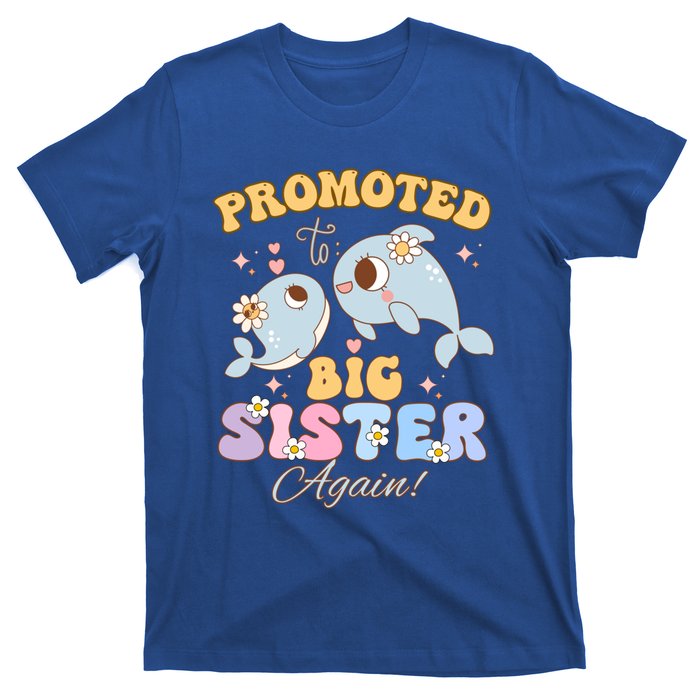 Promoted To Be Big Sister Again 2025 Cute Sis Gift T-Shirt