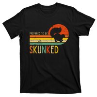 Prepare To Be Skunked Cribbage Lovers Vintage Cribbage Game T-Shirt