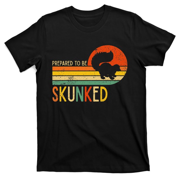 Prepare To Be Skunked Cribbage Lovers Vintage Cribbage Game T-Shirt