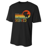 Prepare To Be Skunked Cribbage Lovers Vintage Cribbage Game Performance Sprint T-Shirt