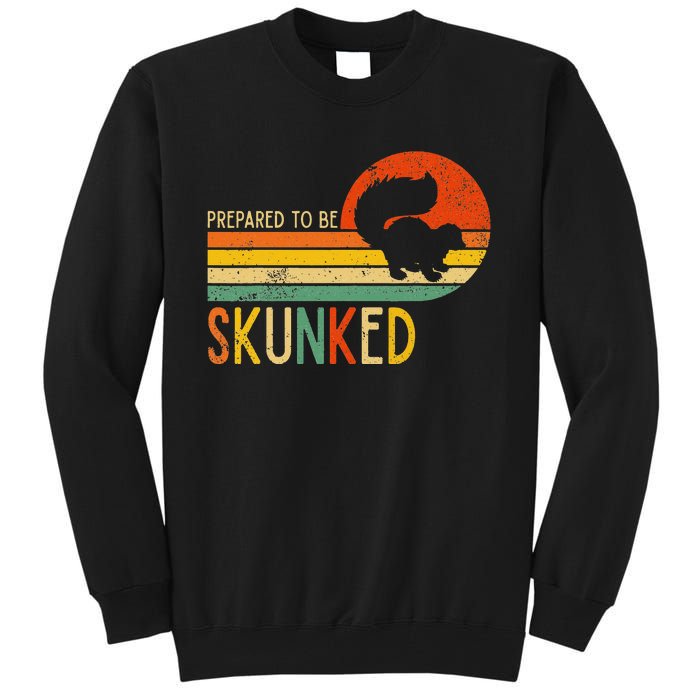 Prepare To Be Skunked Cribbage Lovers Vintage Cribbage Game Tall Sweatshirt