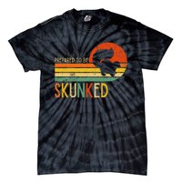 Prepare To Be Skunked Cribbage Lovers Vintage Cribbage Game Tie-Dye T-Shirt