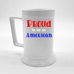 Proud To Be An American Gift Beer Stein