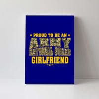 Proud To Be An Army National Guard Friend Military Lover Gift Canvas