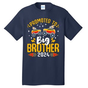 Promoted To Big Brother 2024 Monster Truck Boy Tall T-Shirt