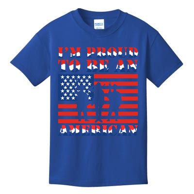 Proud To Be An American Gift Kids T-Shirt