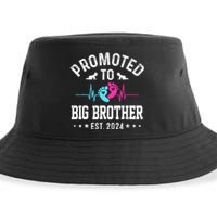 Promoted To Big Brother Est 2024 For Pregnancy Or New Baby Sustainable Bucket Hat