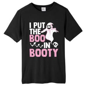 Put The Boo In Booty Funny Halloween Ghost Lover Joke Fan Gift Tall Fusion ChromaSoft Performance T-Shirt