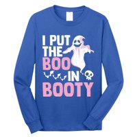 Put The Boo In Booty Funny Halloween Ghost Lover Joke Fan Gift Long Sleeve Shirt