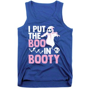 Put The Boo In Booty Funny Halloween Ghost Lover Joke Fan Gift Tank Top