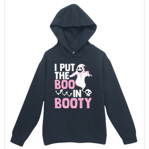 Put The Boo In Booty Funny Halloween Ghost Lover Joke Fan Gift Urban Pullover Hoodie