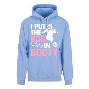 Put The Boo In Booty Funny Halloween Ghost Lover Joke Fan Gift Unisex Surf Hoodie