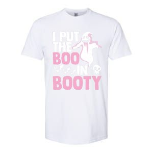 Put The Boo In Booty Funny Halloween Ghost Lover Joke Fan Gift Softstyle CVC T-Shirt