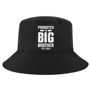 Promoted To Big Brother Est 2024 For Pregnancy Or New Baby Cool Comfort Performance Bucket Hat