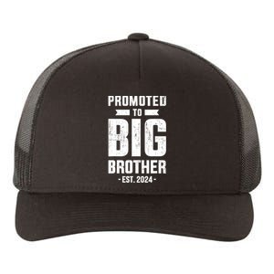 Promoted To Big Brother Est 2024 For Pregnancy Or New Baby Yupoong Adult 5-Panel Trucker Hat