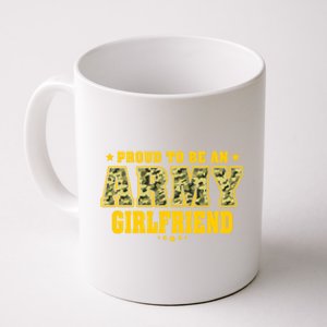 Proud To Be An Army Friend Camo Pride Military Couple Meaningful Gift Coffee Mug