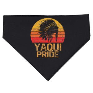 Proud To Be Yaqui Native American Indigenous Pride Indian USA-Made Doggie Bandana