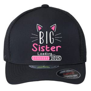 Promoted To Big Sister 2025 Im Going To Be A Big Sister 2025 Flexfit Unipanel Trucker Cap