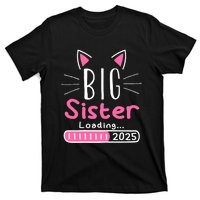 Promoted To Big Sister 2025 Im Going To Be A Big Sister 2025 T-Shirt