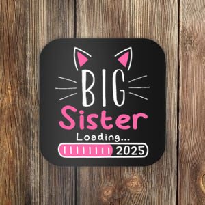 Promoted To Big Sister 2025 Im Going To Be A Big Sister 2025 Coaster