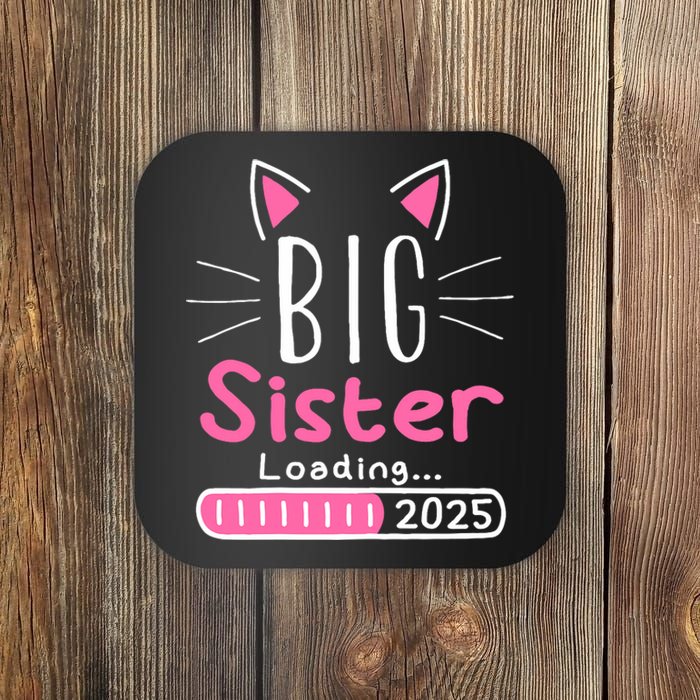 Promoted To Big Sister 2025 Im Going To Be A Big Sister 2025 Coaster