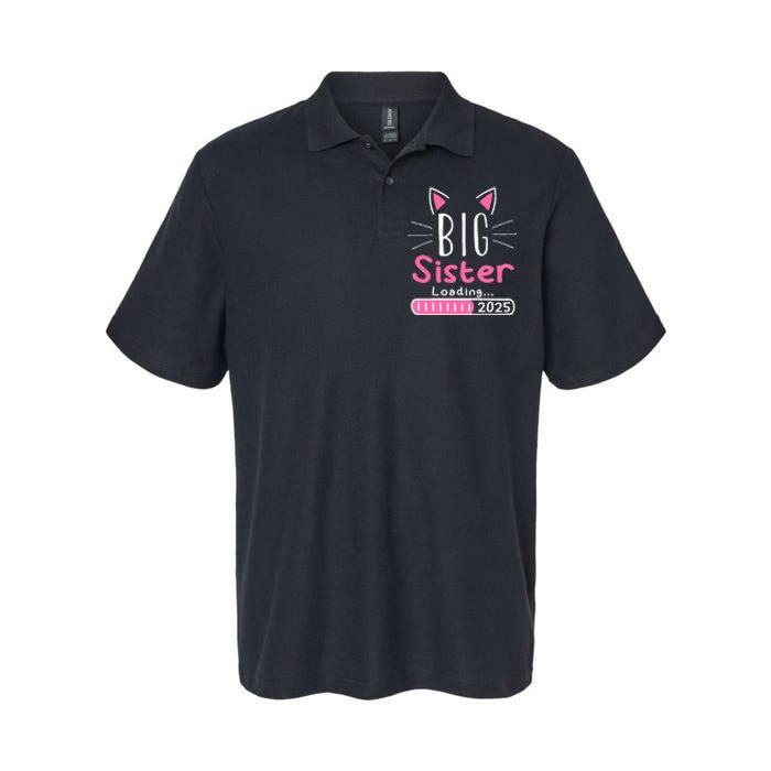 Promoted To Big Sister 2025 Im Going To Be A Big Sister 2025 Softstyle Adult Sport Polo