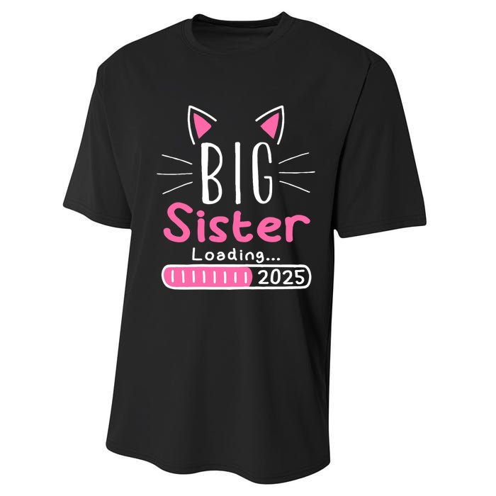 Promoted To Big Sister 2025 Im Going To Be A Big Sister 2025 Performance Sprint T-Shirt