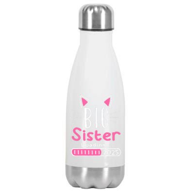 Promoted To Big Sister 2025 Im Going To Be A Big Sister 2025 Stainless Steel Insulated Water Bottle