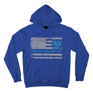 Police Thin Blue Line St Patrick's Day Cute Gift Hoodie